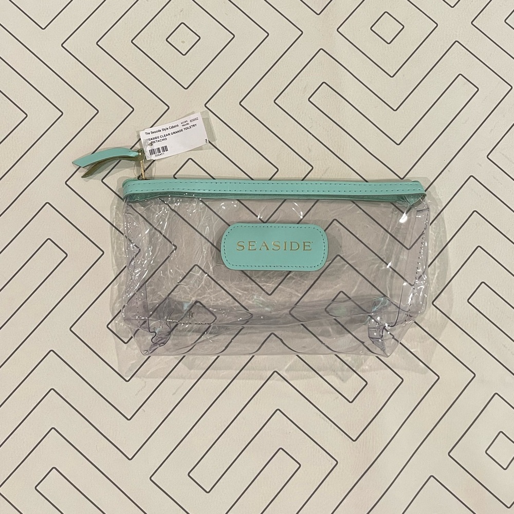 NWT Jon Hart Grande "Seaside" Toiletry Bag